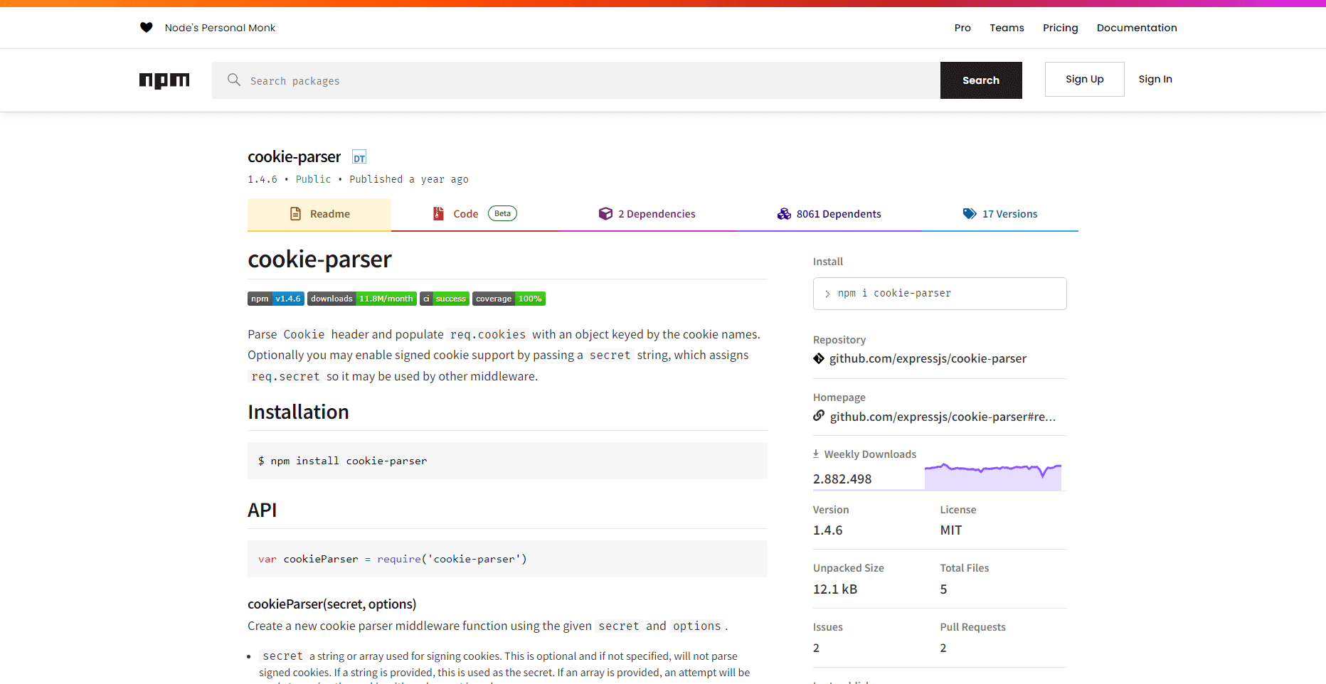 cookie-parser