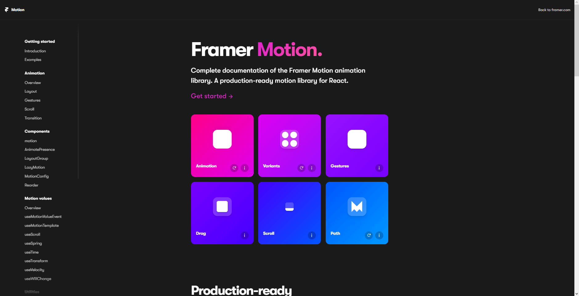 framer motion