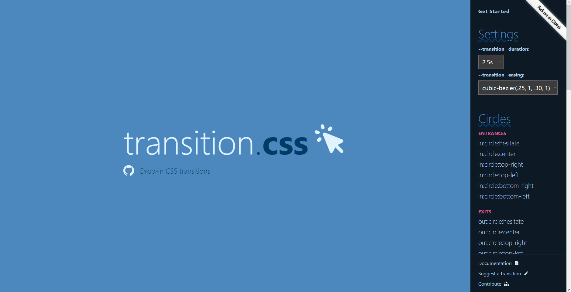 transition css