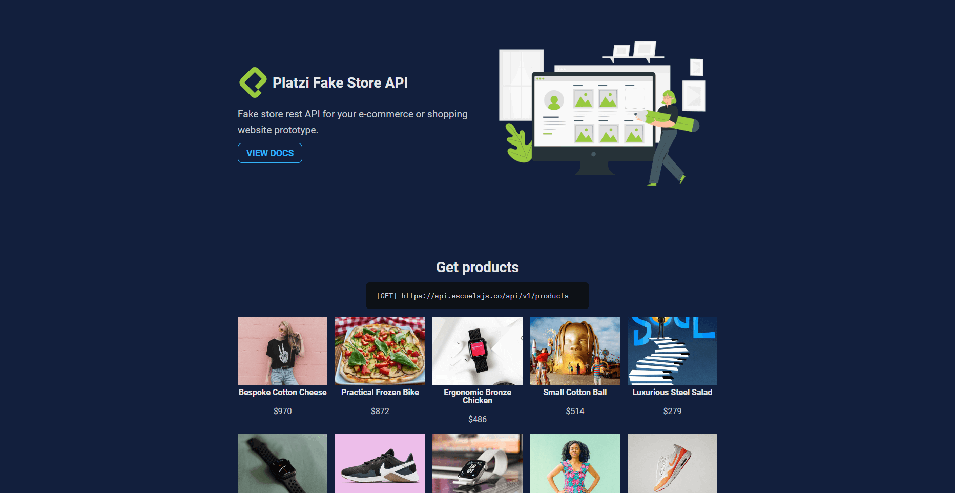 fake store platzi