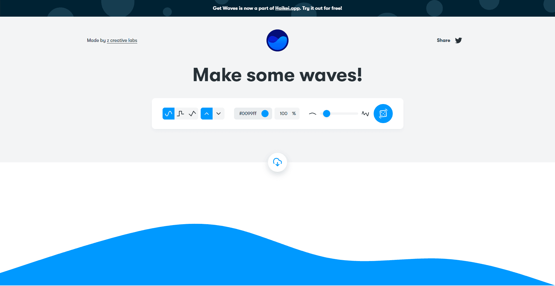 get waves