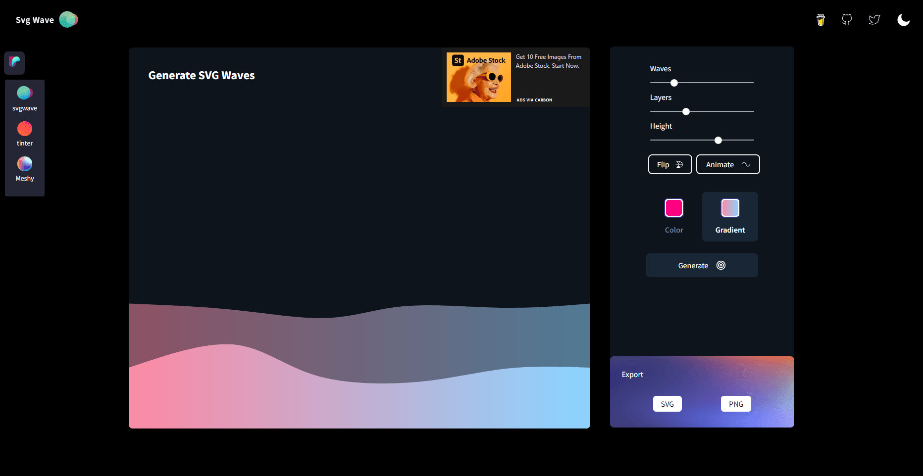 svg wave