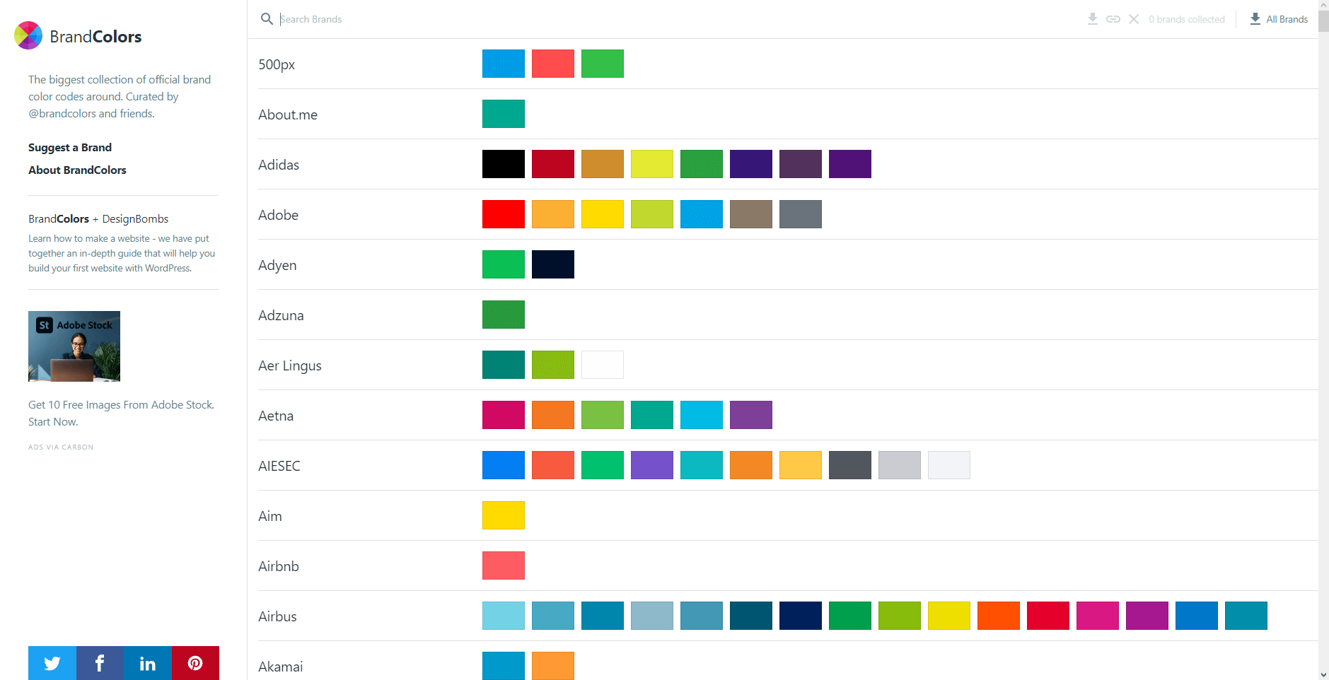 brand colors