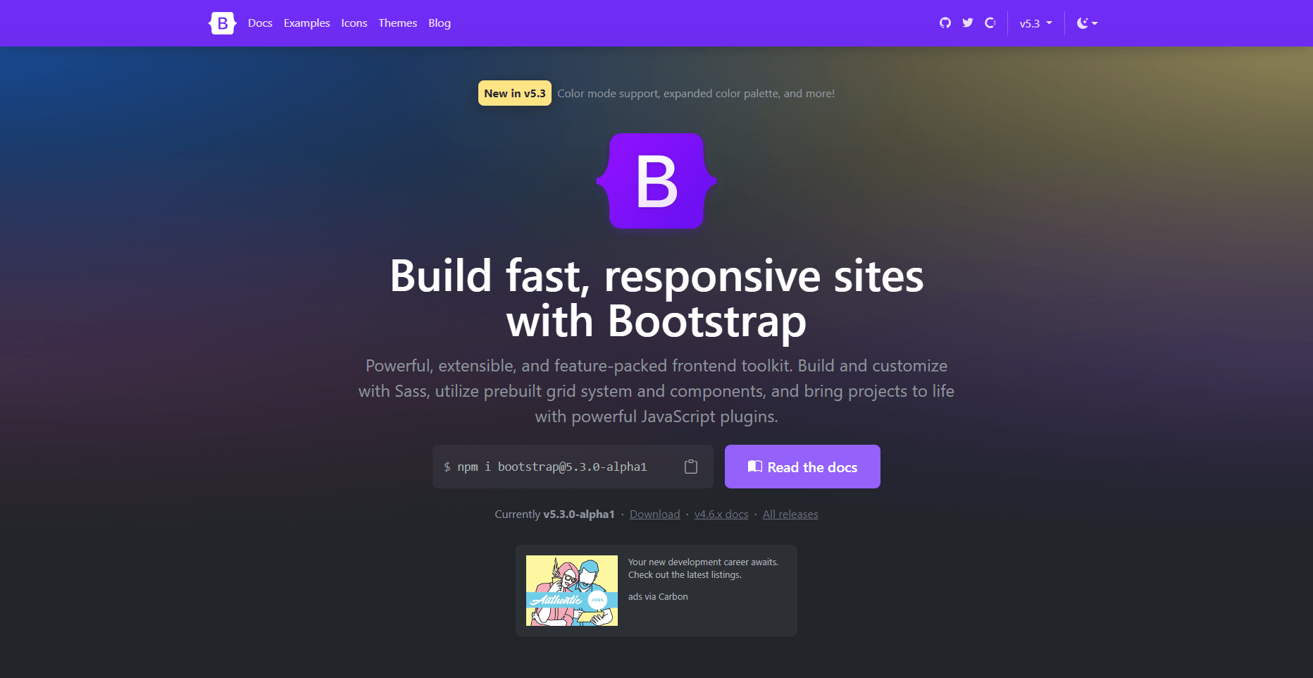 bootstrap