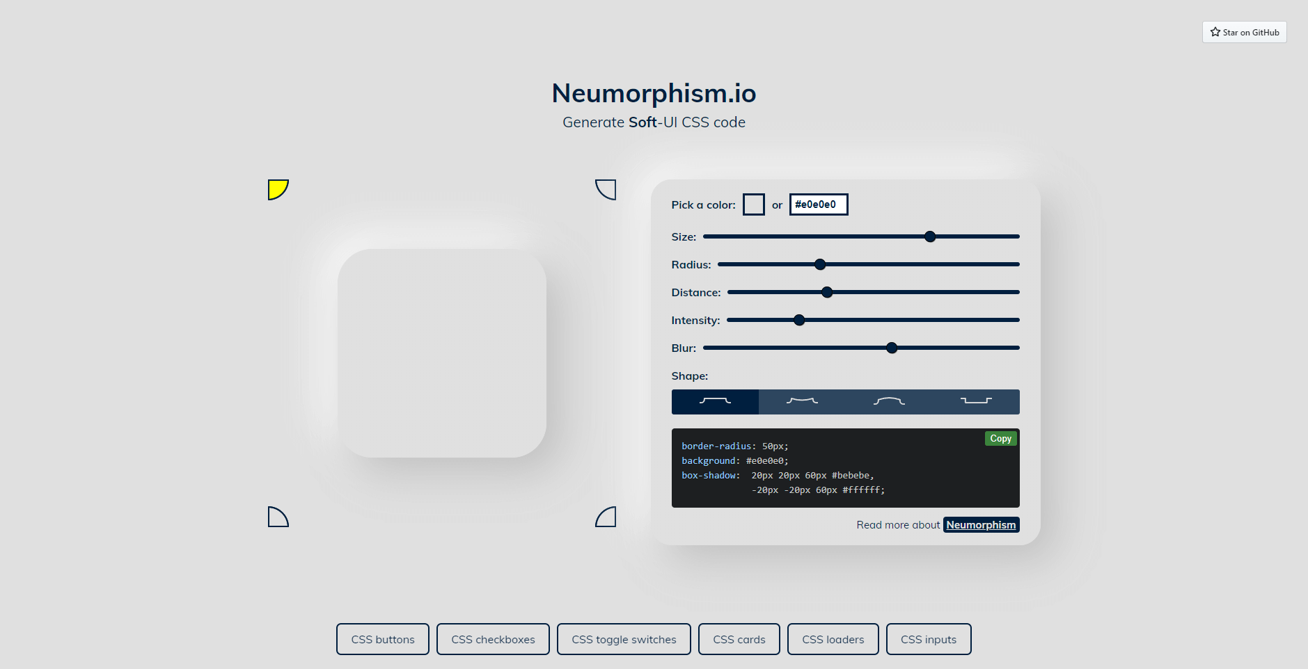 neumorphism.io